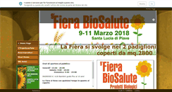 Desktop Screenshot of biosalute.eu